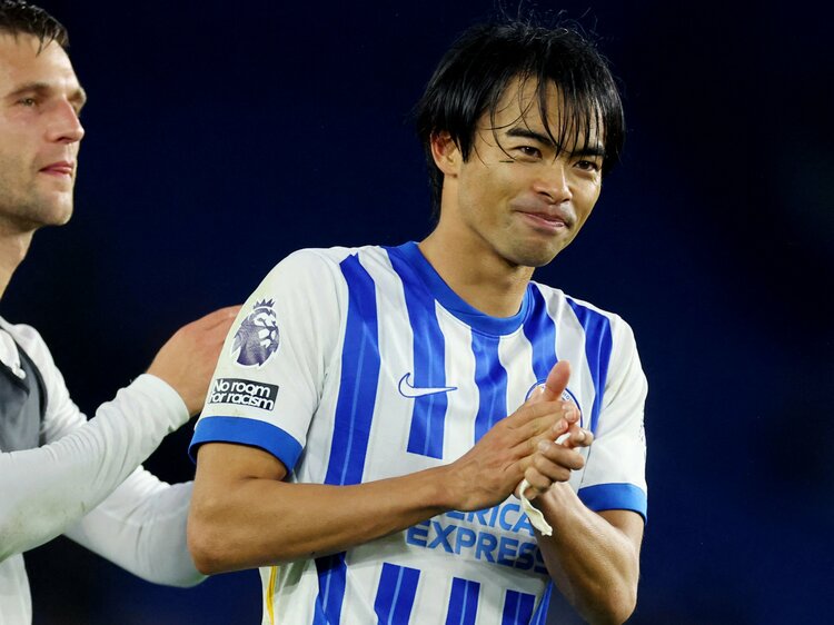 ブライトン ユニフォーム 三笘選手 （FA杯準決直前！！三笘薫を