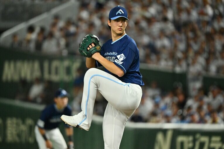 【イケメン選手もたくさん！】日本ハムの194cm右腕…今季大ブレイク中の達孝太21歳　©Hideki Sugiyama
