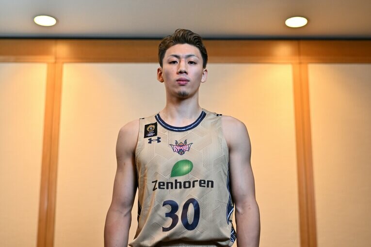 昨季のBリーグ王者である琉球ゴールデンキングスのエース・今村佳太　©Hideki Sugiyama