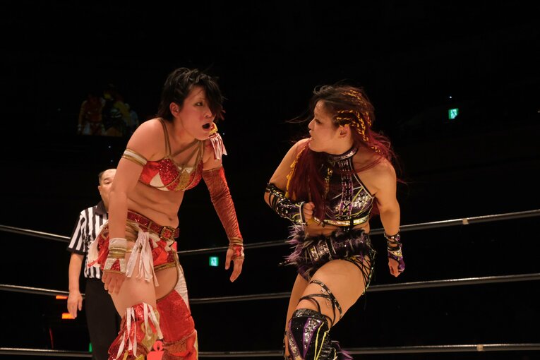 「日本スタイルも出し切った」イヨ・スカイが“WWEでは使えない大技”を…林下詩美が女子プロレス新団体で叶えた夢「今日は紫雷イオが見れた」(62)