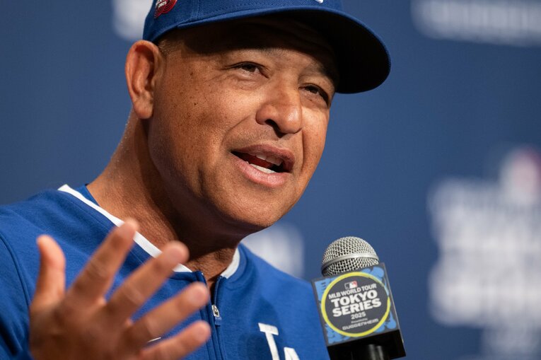 ロバーツ監督も大谷の「ポジティブな変化」を感じていた　©Nanae Suzuki