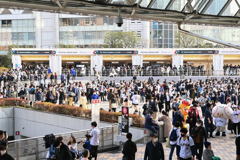 WBC東京ラウンド開催中の東京ドーム風景　©Nanae Suzuki
