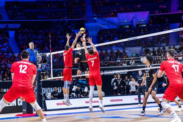 バレーボール世界選手権・トルコ戦　©︎Volleyball World