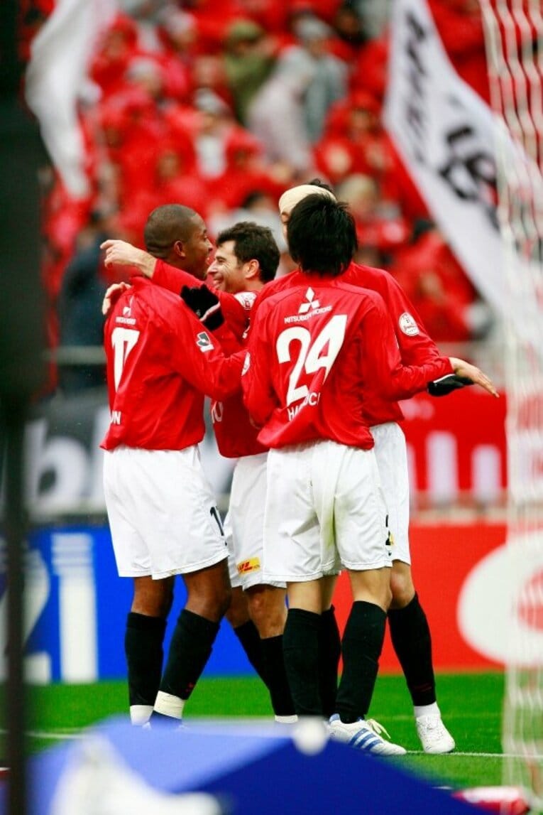 浦和時代のポンテ　©Sports Graphic Number