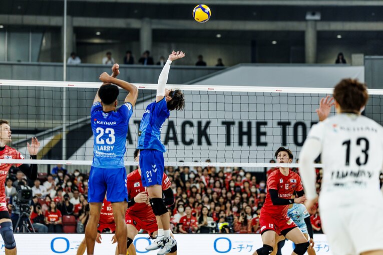 永露元稀（大阪ブルテオン）　©︎Kiichi Matsumoto