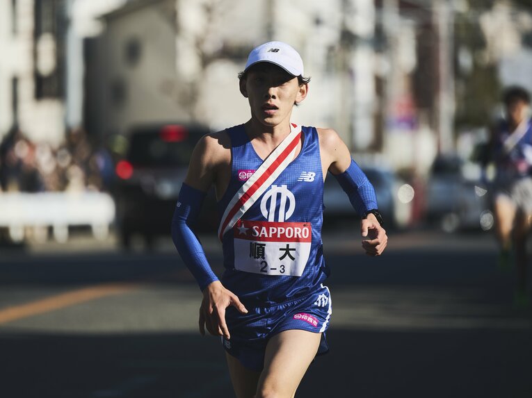 箱根では3区を走った伊豫田　©Yuki Suenaga