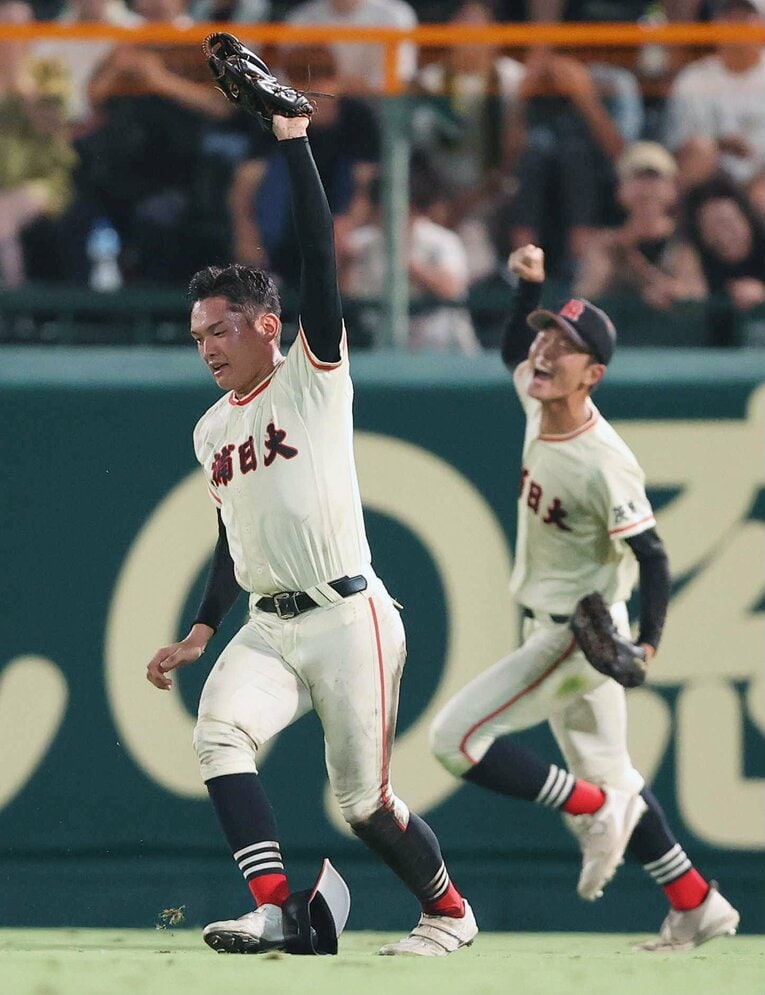 【非坊主校③】土浦日大。初のベスト8進出　©KYODO