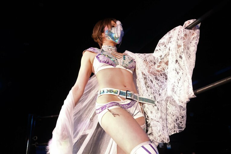 フリーとなってからアイスリボンなどさまざまな団体で活躍してきた安納　©Norihiro Hashimoto