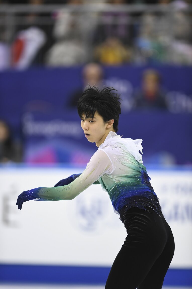 2017年2月、四大陸選手権のフリー　©Asami Enomoto