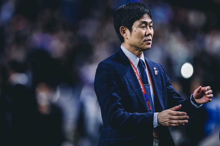森保監督の胸の内は…　©Kiichi Matsumoto