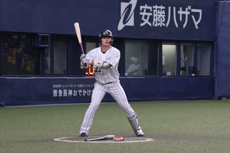 日本選手権では代打での登場　©Fumi Sawai