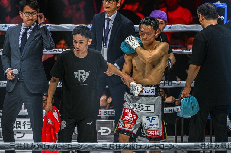 中谷潤人vs.西田凌佑（WBC・IBF世界バンタム級王座統一戦） ©Takuya Sugiyama