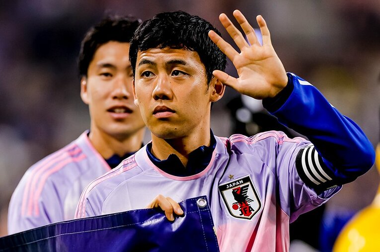 6月シリーズの遠藤航　©Kiichi Matsumoto