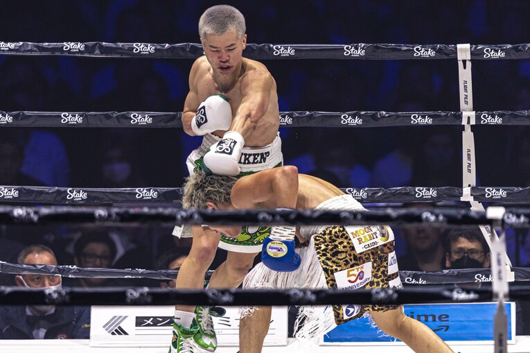 那須川天心vs.与那覇勇気　©Takuya Sugiyama