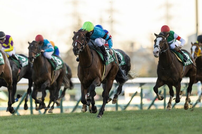京成杯を制したオニャンコポン。満を持してクラシック戦線に進撃する予定だ