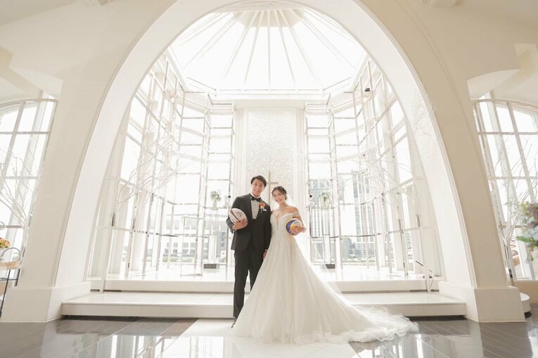 結婚式の様子　©本人提供