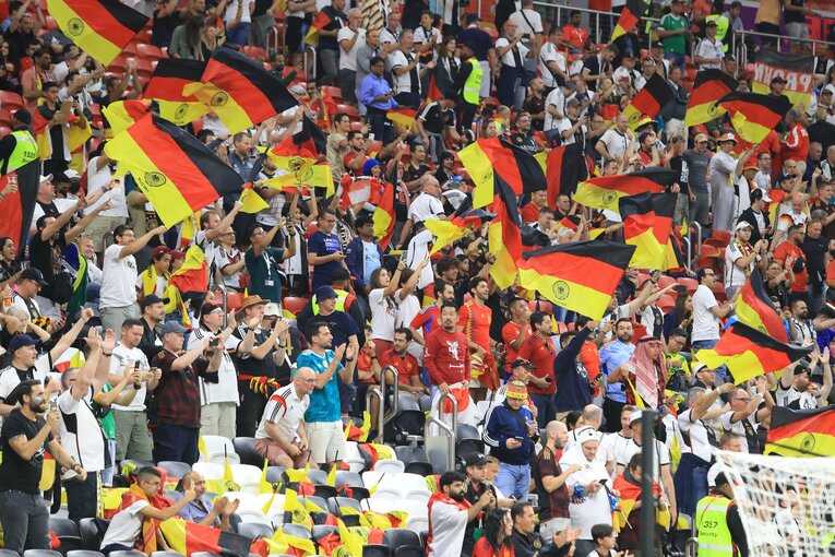 サポーター　©Kazuo Fukuchi/JMPA