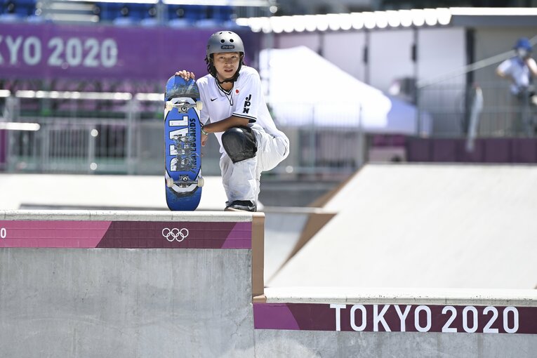 昨夏は、スケートボードでも日本代表として五輪出場を果たした平野　©Asami Enomoto／JMPA