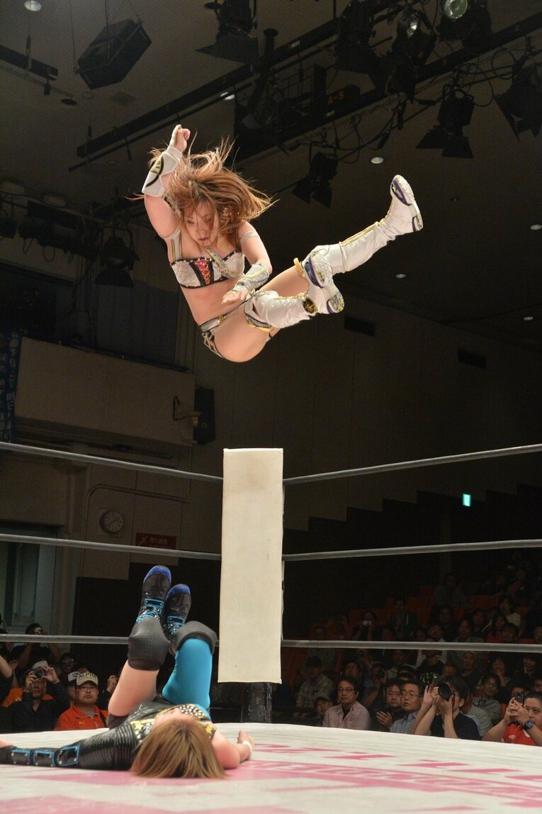 スターダム所属時のKAIRI（当時は宝城カイリ）　©STARDOM