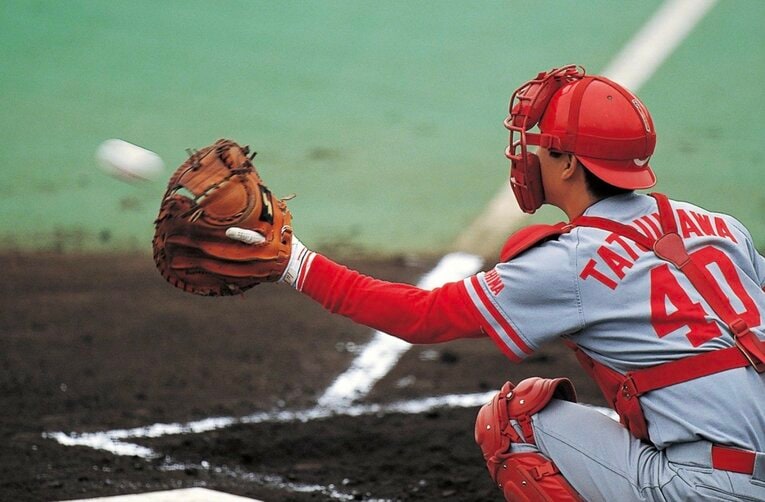 達川光男（たつかわ・みつお）／1955年7月13日生、広島県出身。広島商高から東洋大を経て、'78年にドラフト4位で広島入団。洞察力に優れた捕手として'84、'86、'88年にベストナインとゴールデングラブ賞。'92年に引退。'99～'00年に広島監督。その後、阪神、中日、ソフトバンクのコーチを歴任した　©Koji Asakura