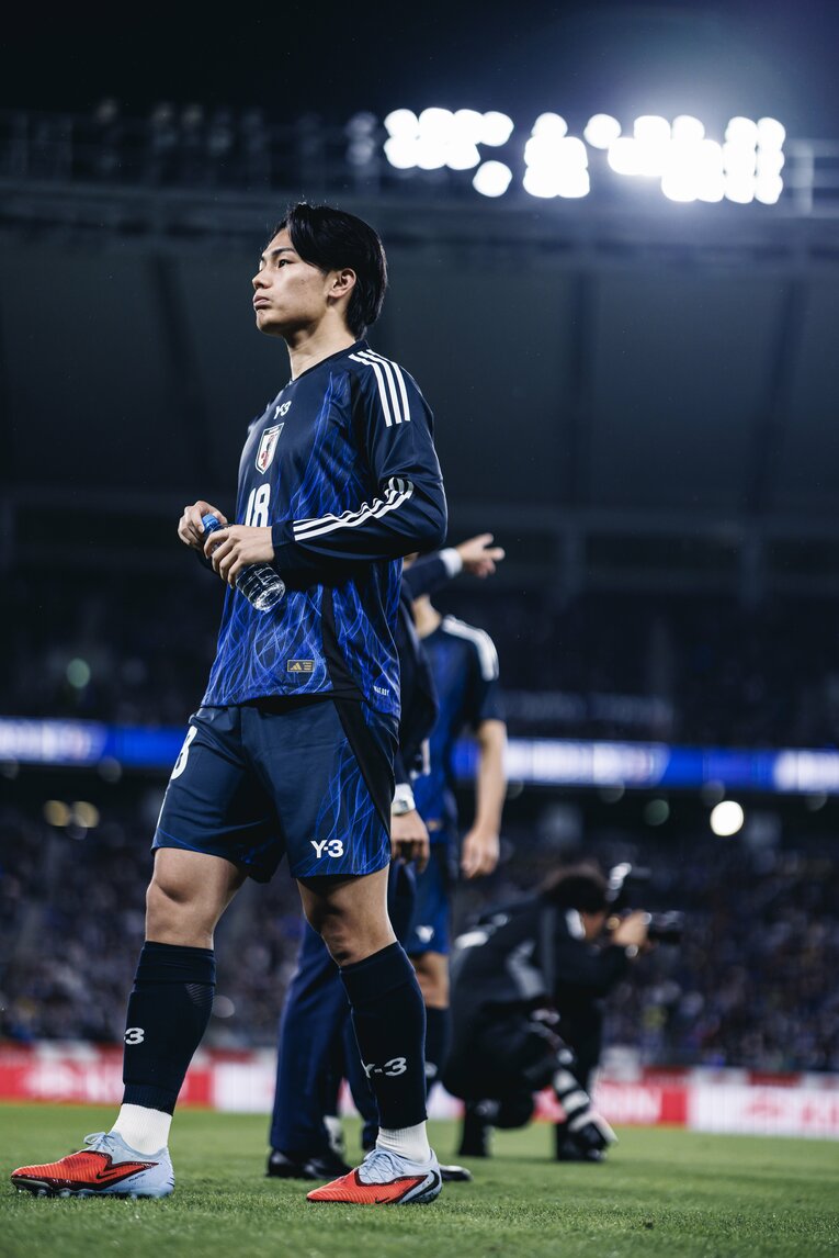 【上田綺世レア写真集／20枚超】ブラジル戦での上田…写真はまだまだ続きます　©Kiichi Matsumoto