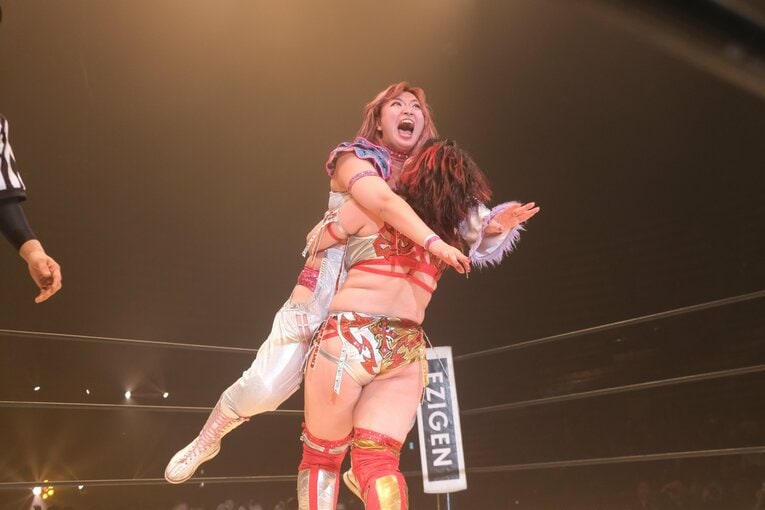 マリーゴールドの人気女子レスラー・後藤智香　©Norihiro Hashimoto