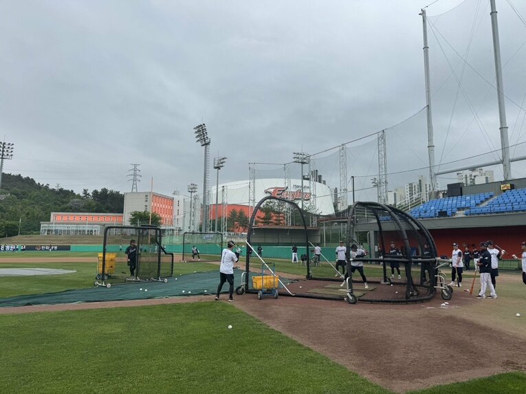 【現地写真】ハンファイーグルスのソサン球場（球団提供）