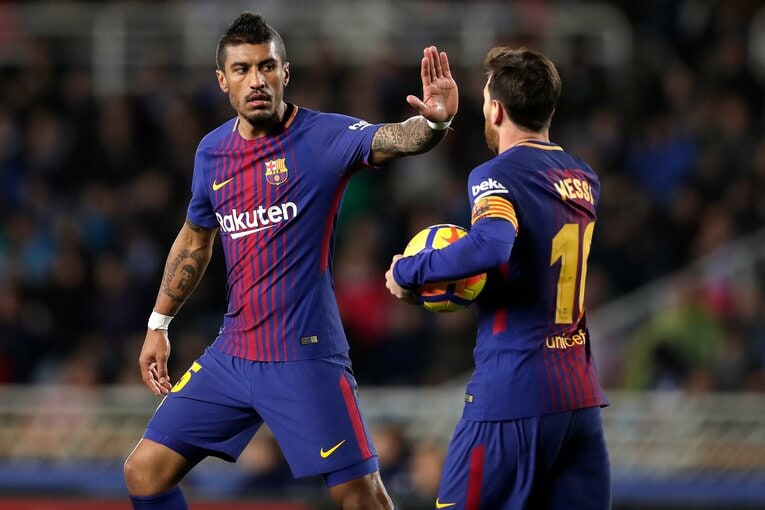 バルサ時代のパウリーニョ©Getty Images