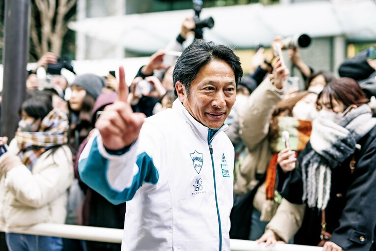 高校時代のKは、青学・原晋監督も目をつけるほどの逸材だったとか（写真は2025年箱根駅伝）　©︎Kiichi Matsumoto