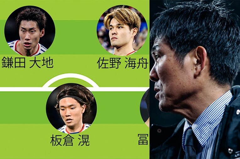 熾烈さを増すW杯26人枠。森保一監督はどのような編成をするか ／ photograph by Kiichi Matsumoto