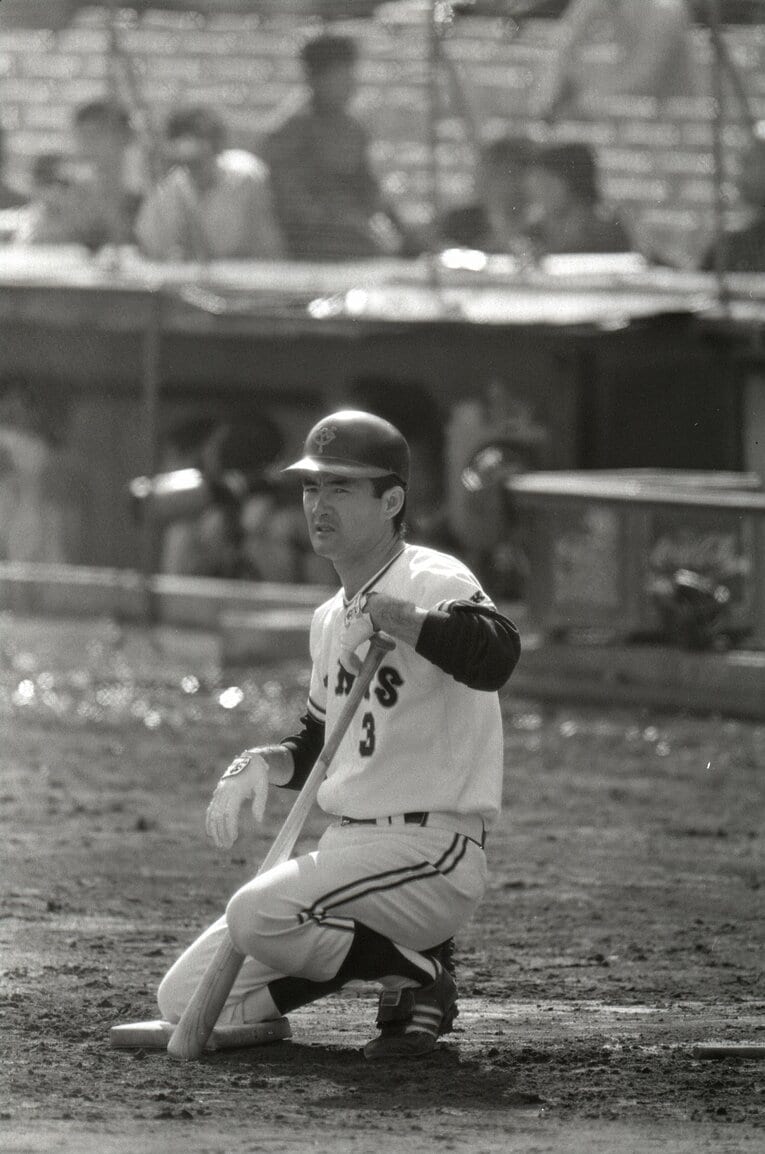 現役ラストゲームでの長嶋茂雄　©BUNGEISHUNJU