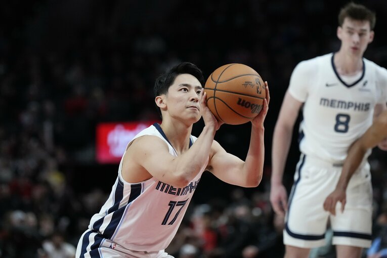 日本では武器のひとつだった3PシュートをNBAでも決めきれるかが活躍のカギに　©Getty Images