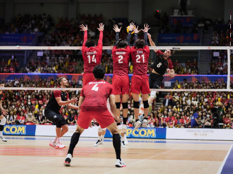 バレーボールネーションズリーグ　©︎Yuki Suenaga