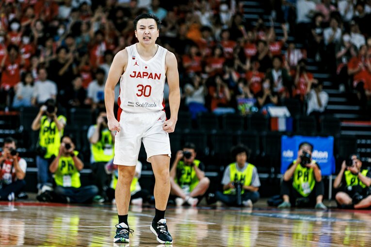 五輪後はペイサーズとエグジビット10契約予定。まずは2way契約を目指す　©︎Kiichi Matsumoto