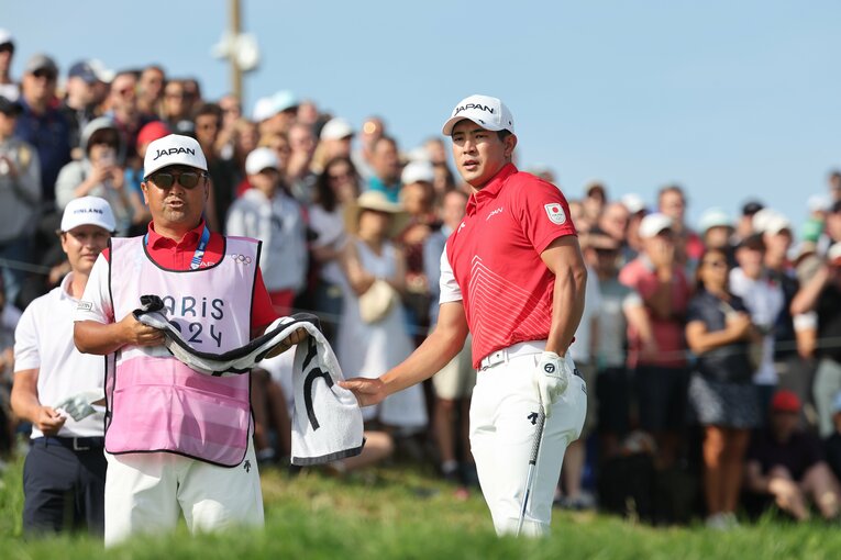 松山英樹とともにパリ五輪に出場した中島啓太　©︎Tetsuya Higashikawa/JMPA