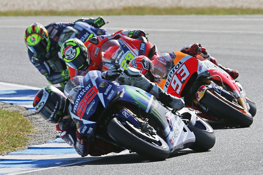 “最高のバトル”を経てラスト2戦へ。混戦がMotoGP王座に与える影響は?<Number Web> photograph by Satoshi Endo