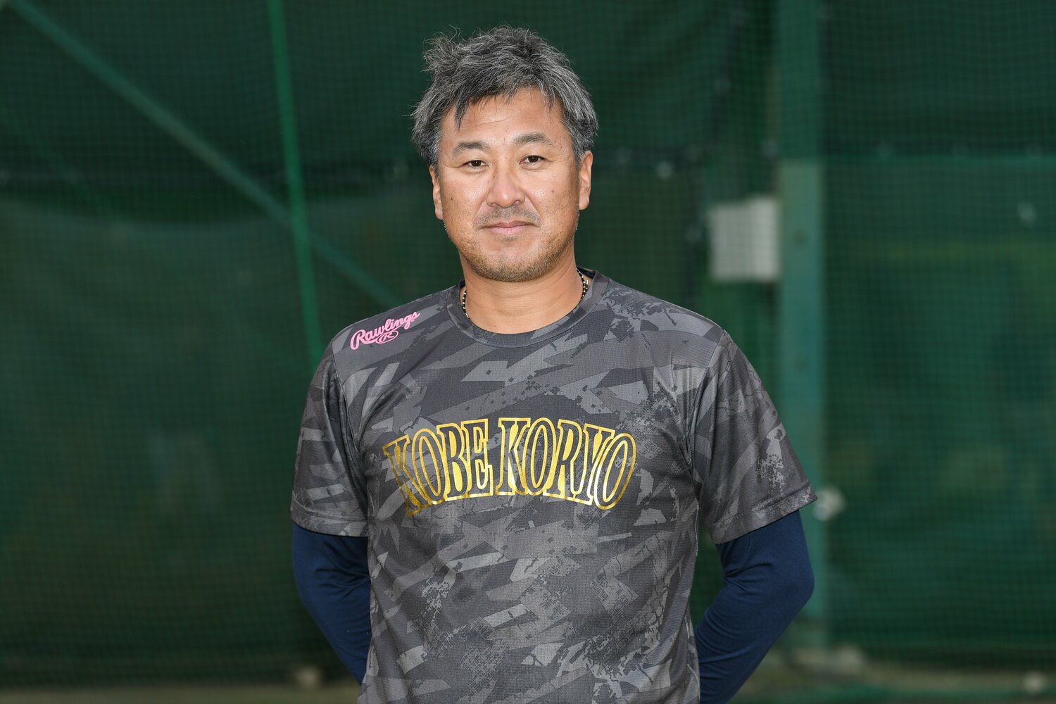 神戸弘陵・岡本監督　©Kota Inoue