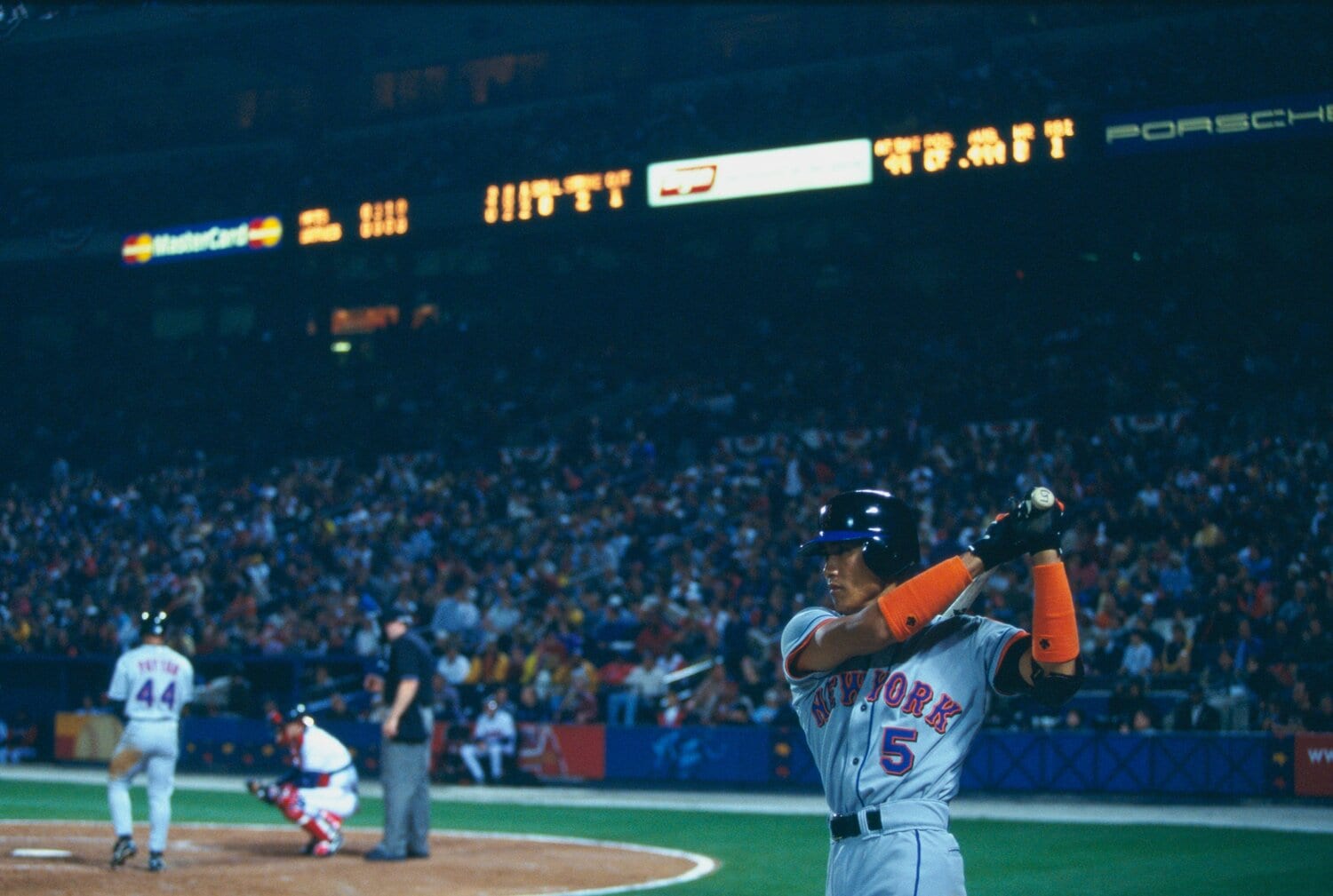 メッツ時代の新庄　©Kazuaki Nishiyama