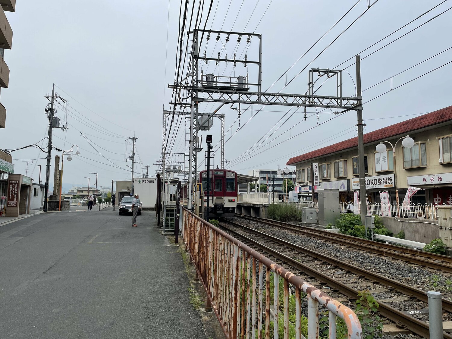 近鉄喜志駅。ここから徒歩圏内にPL学園の校舎や金剛寮（男子寮）、葛城寮（女子寮）がある ©NumberWeb