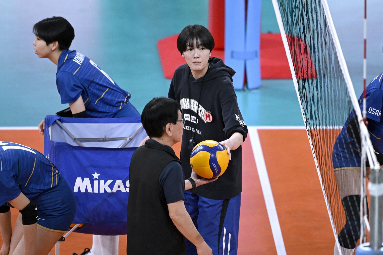 マネージャーとしてチームを支え続ける姿に、仲間たちは奮起した ©︎Hiroyuki Nakamura