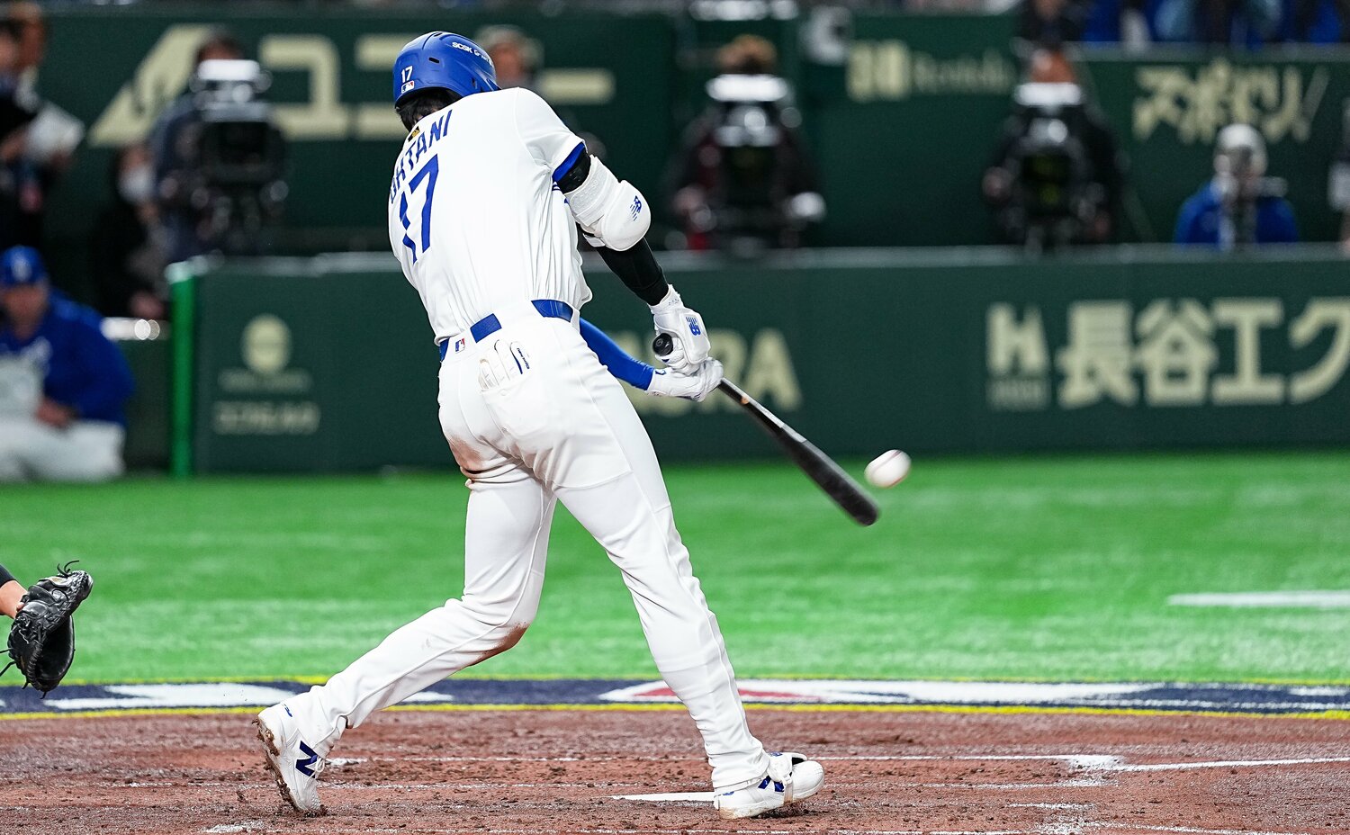 巨人戦、大谷のホームラン　©Getty Images