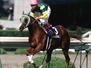 98年の宝塚記念にて、エアグルーヴら強豪を押さえGI初勝利を収めたサイレンススズカ