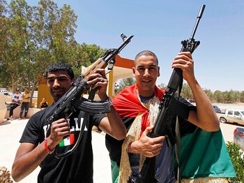 カダフィから解放された、リビアサッカーの再出発。～“アラブの春”とスポーツ～＜Number Web＞ photograph by REUTERS/AFLO