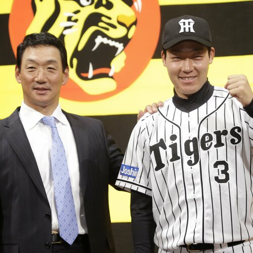 阪神タイガース 榎田選手使用帽子 榎田大樹を徹底解剖 - Number Web