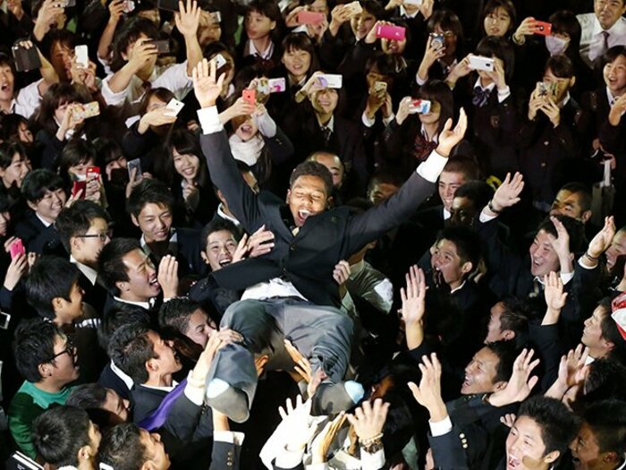 ドラフトから自主トレ、空白の3カ月。経験者が語る、「冬」の過ごし方。<Number Web> photograph by Kyodo News