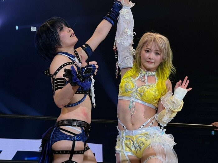 「泣いていた私に、たむちゃんが…」衝撃引退の中野たむが、なつぽいに送った“ある言葉”…安納サオリとなつぽいが語る「たむがいないスターダム」への本音＜Number Web＞ photograph by Norihiro Hashimoto