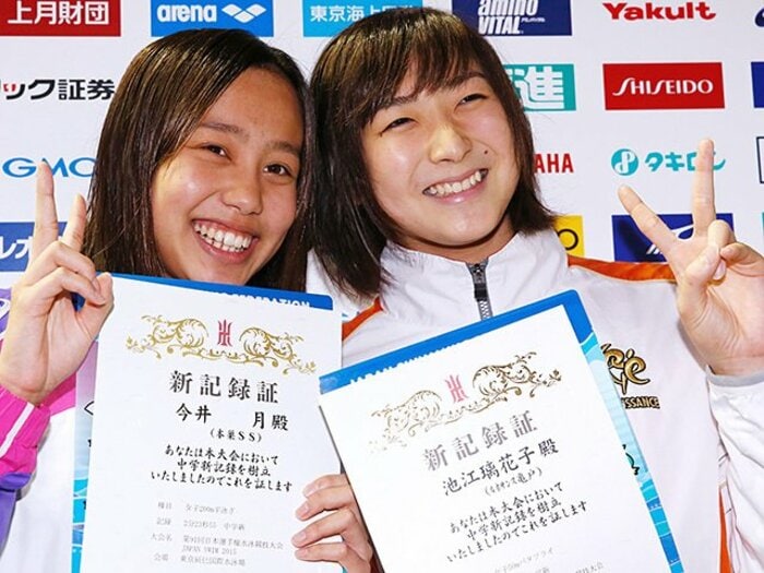 “感情の爆発”が新記録の秘訣!?水泳日本選手権、中高生たちに思う。＜Number Web＞ photograph by AFLO