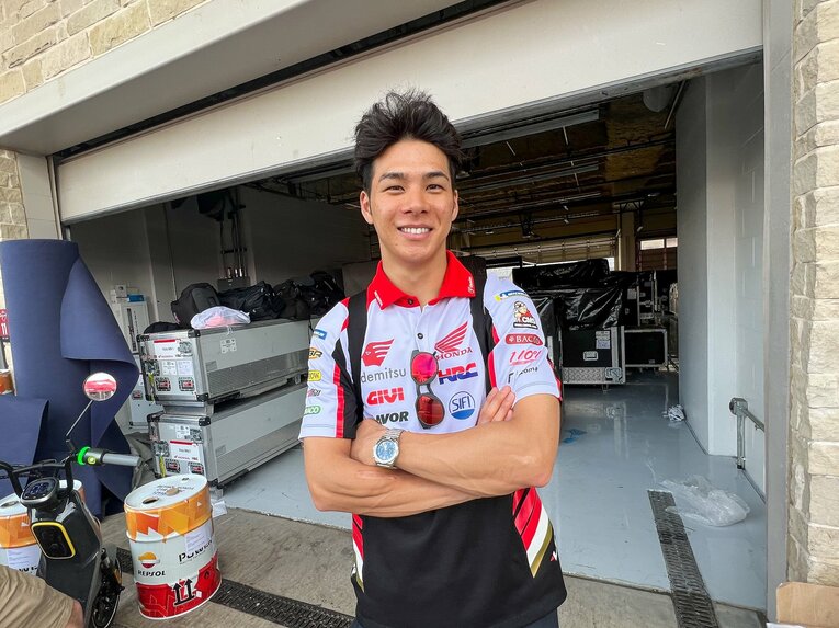 2022年の中上貴晶　©Satoshi Endo