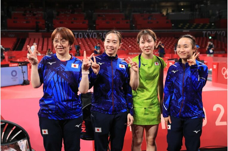「ダブルスを石川さんと戦えて、すごく心強いです」 卓球女子団体のカギを握る平野美宇にチームが伝えていたこと(21)