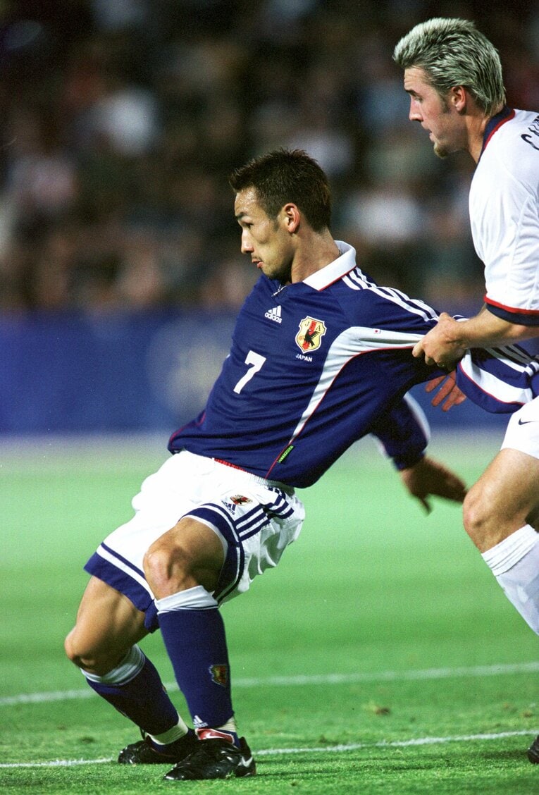 中田英寿（2000年シドニー五輪）	©︎Kazuaki Nishiyama/JMPA